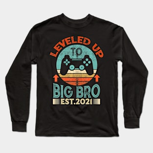 Promoted To Big Brother Leveled Up To Big Long Sleeve T-Shirt